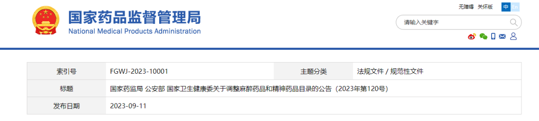 依托咪酯列入第二类精神药品目录！依托咪酯检测，势在必行